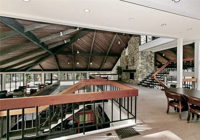 a view of a house with a hanging area and roof