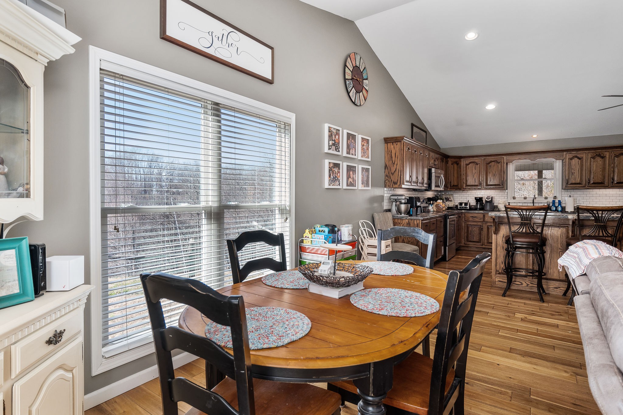 14525 Tucker Ridge Road Silver Point, TN 38582 - Photo 23 of 64 a view of a a dining room with furniture window and wooden floor