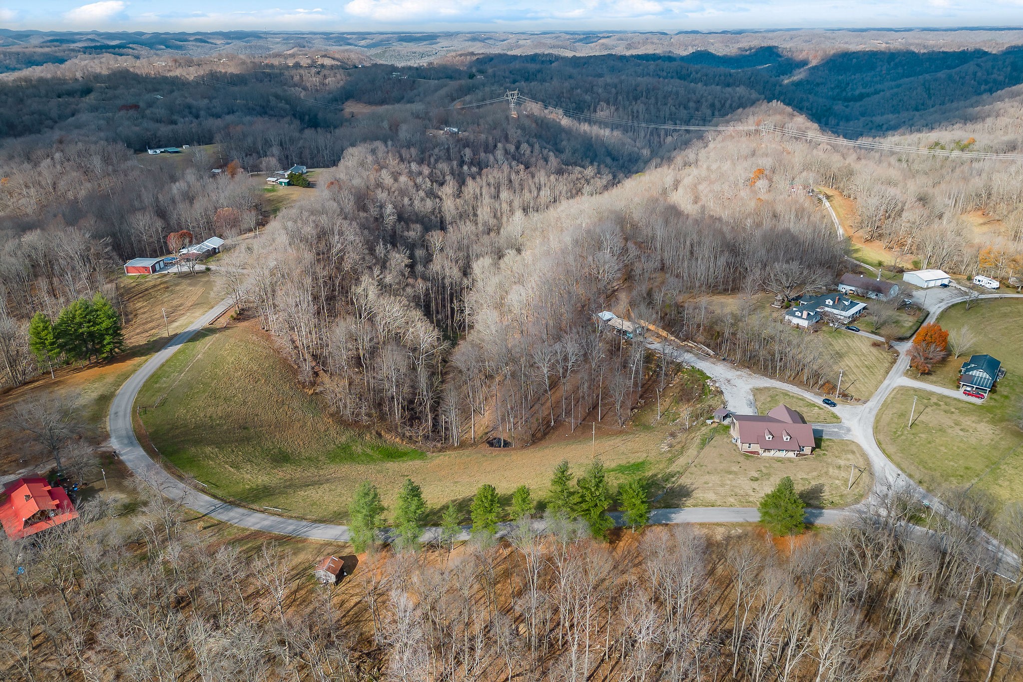 14525 Tucker Ridge Road Silver Point, TN 38582 - Photo 10 of 64 an aerial view of a house with a yard
