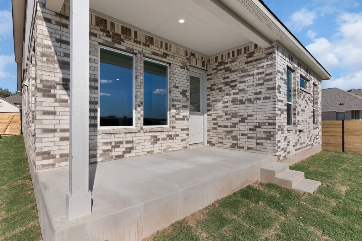 417 Raleigh Drive Georgetown, TX 78633 - Photo 22 of 29 View of patio