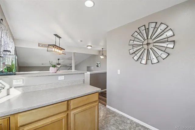 a view of a kitchen from a sink