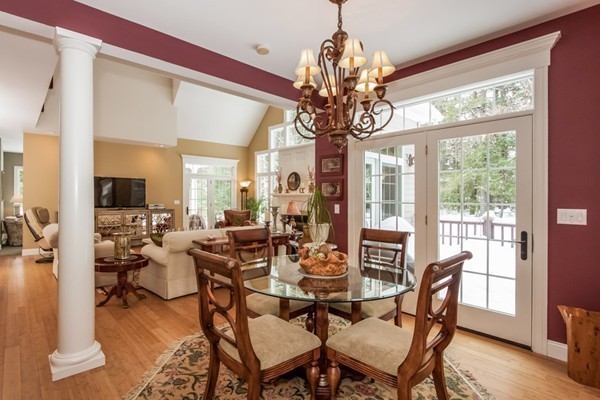 3 Bridle Path Road Wilbraham, MA 01095 - Photo 12 of 30 a view of a dining room with furniture wooden floor and chandelier