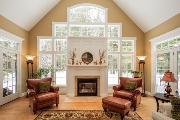3 Bridle Path Road Wilbraham, MA 01095 - Photo 14 of 30 a living room with furniture and a fireplace