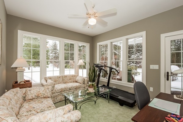 3 Bridle Path Road Wilbraham, MA 01095 - Photo 17 of 30 a living room with furniture and a large window with garden view