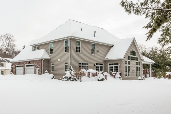 3 Bridle Path Road Wilbraham, MA 01095 - Photo 27 of 30 a view of a white house with large trees in front of it