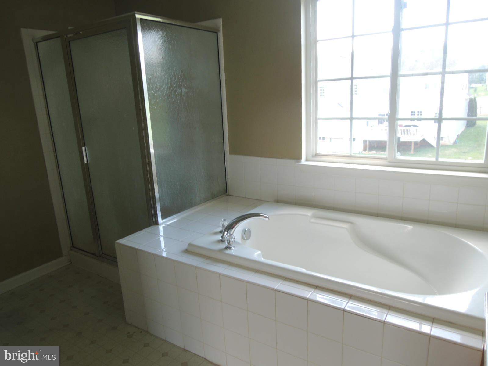 45 Boise Road Inwood, WV 25428 - Photo 17 of 30 a bathroom with a bathtub and window