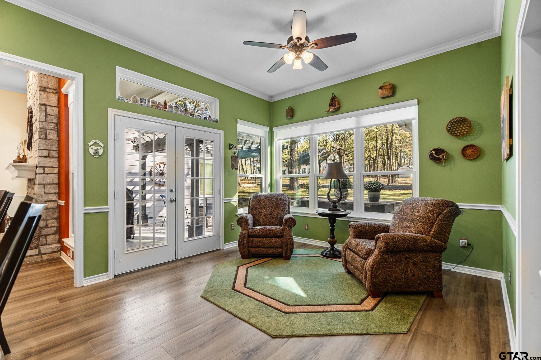 14417 East Ridge Road Arp, TX 75750 - Photo 16 of 47 a living room with furniture and a large window