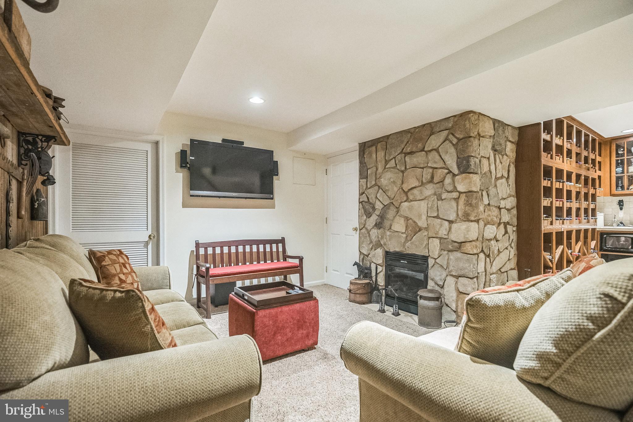 241 Bells Lake Road Turnersville, NJ 08012 - Photo 27 of 33 Media Room with FP