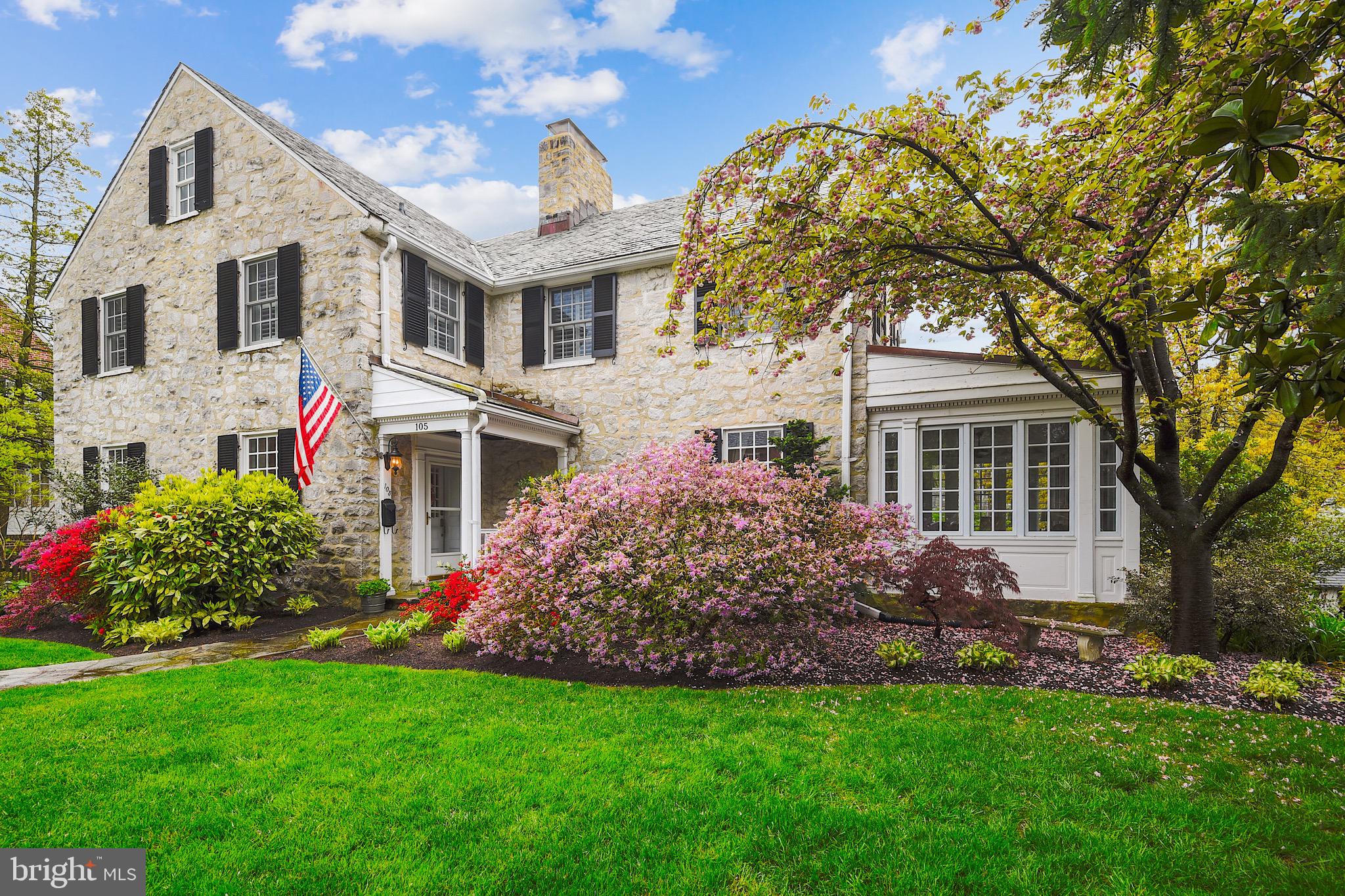 105 Tunbridge Road Baltimore, MD 21212 - Photo 1 of 62 a front view of house with yard and green space