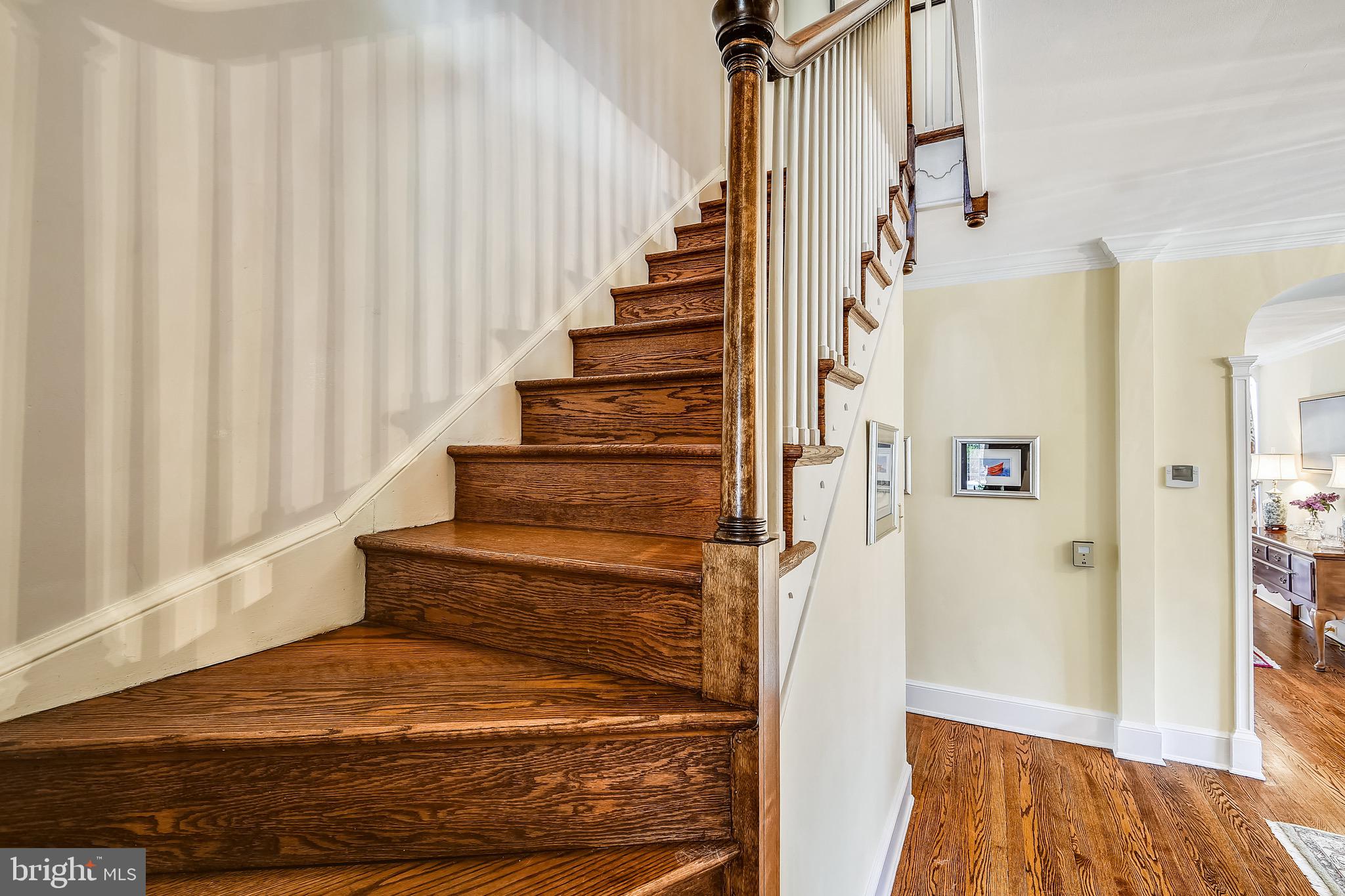 105 Tunbridge Road Baltimore, MD 21212 - Photo 25 of 62 a view of entryway with wooden floor and front door