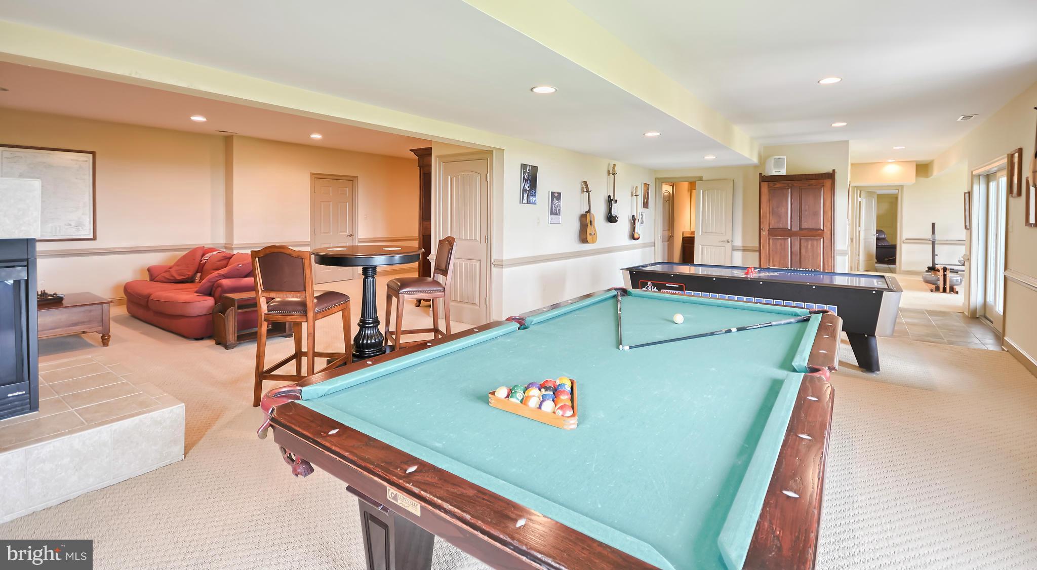 4522 Coxey Brown Road Myersville, MD 21773 - Photo 25 of 30 a room with pool table and windows