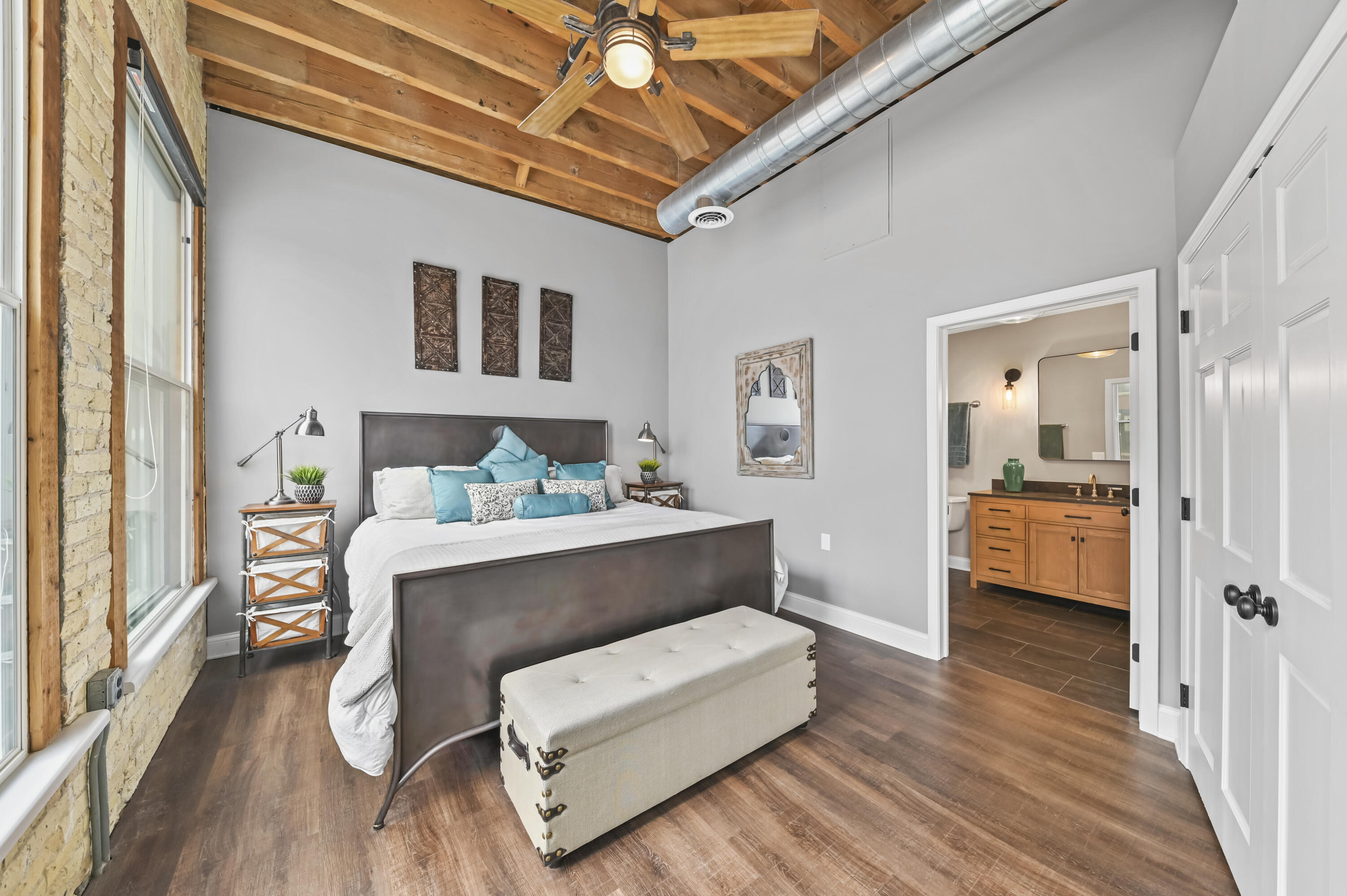 205 North Water Street, Unit 404 Milwaukee, WI 53202 - Photo 17 of 47 Primary Bedroom