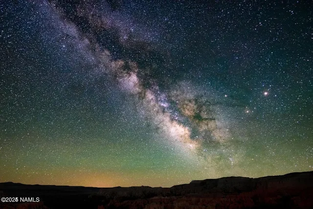 a view of a city of a building