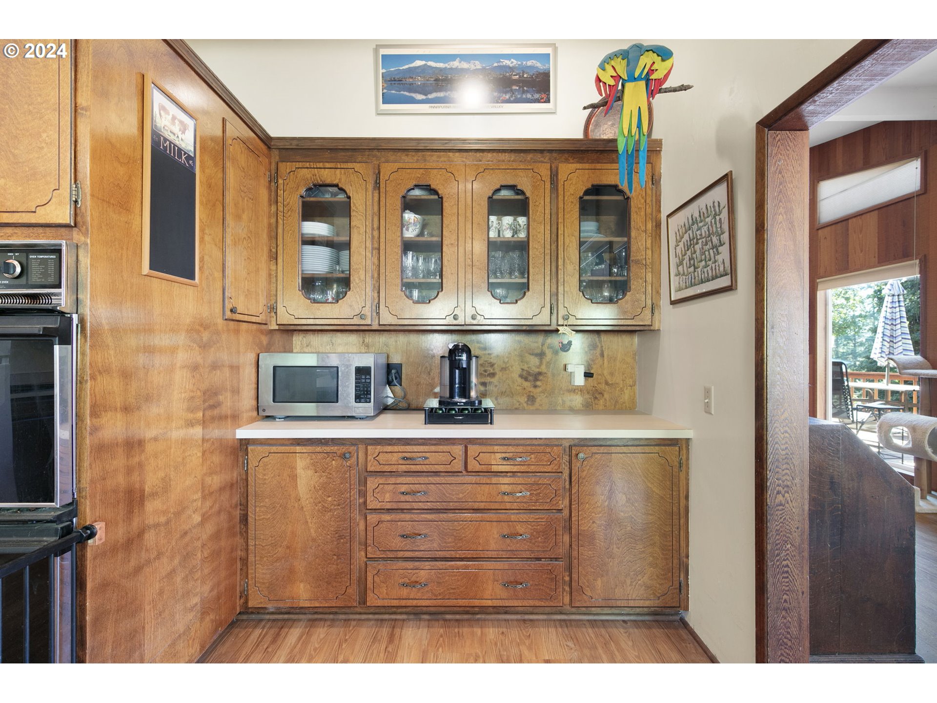 37797 Worth Road Springfield, OR 97478 - Photo 17 of 47 a view of a kitchen with stainless steel appliances granite countertop a refrigerator and a stove