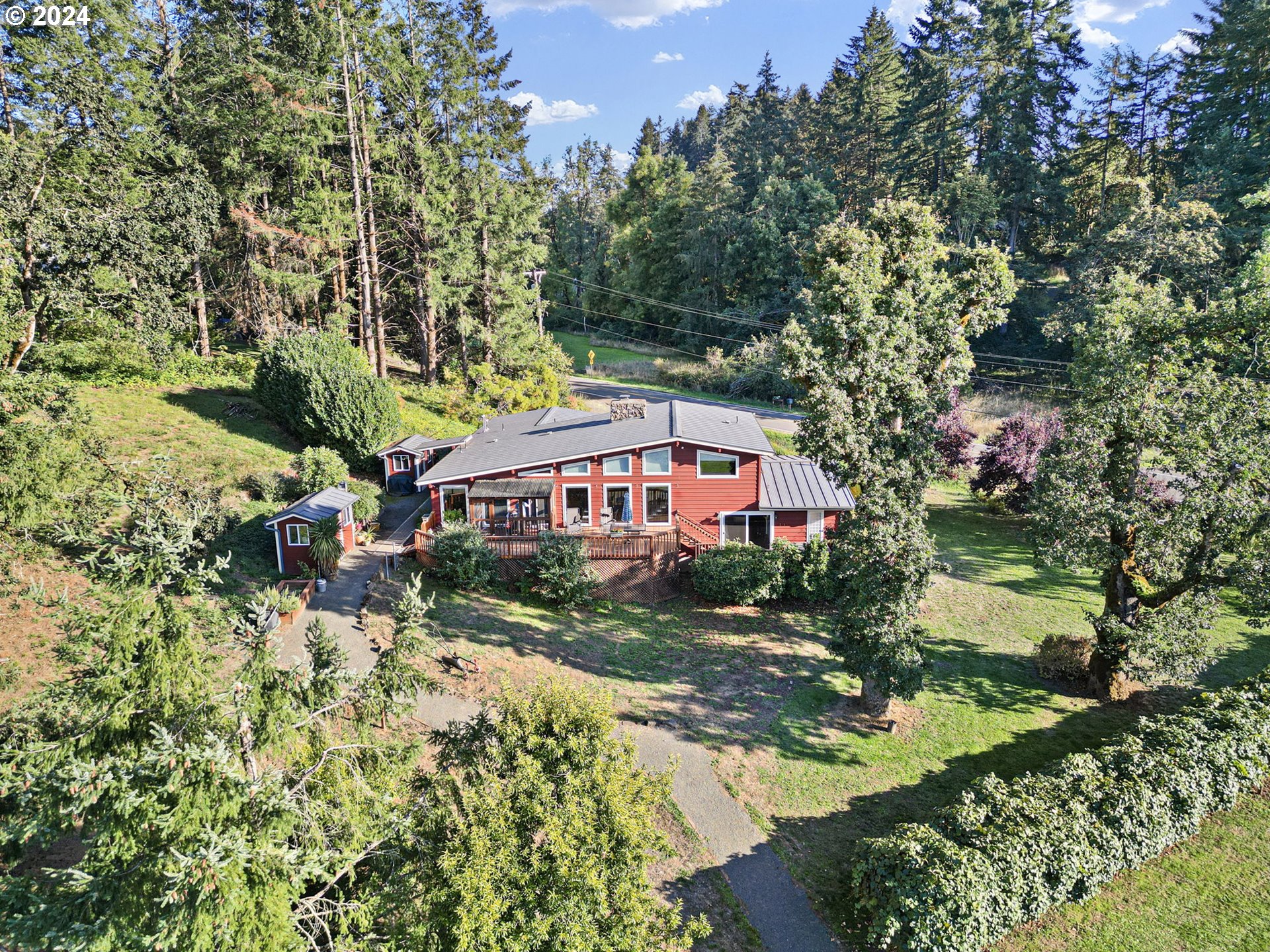 37797 Worth Road Springfield, OR 97478 - Photo 46 of 47 a view of a house with a yard