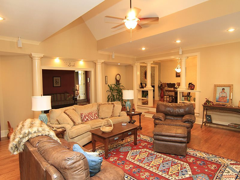 2204 Customs House Court Raleigh, NC 27615 - Photo 15 of 25 Another view of this room...opens to original family room and to breakfast room. Back door leads to beautifully landscaped yard. Bonus/Great Room