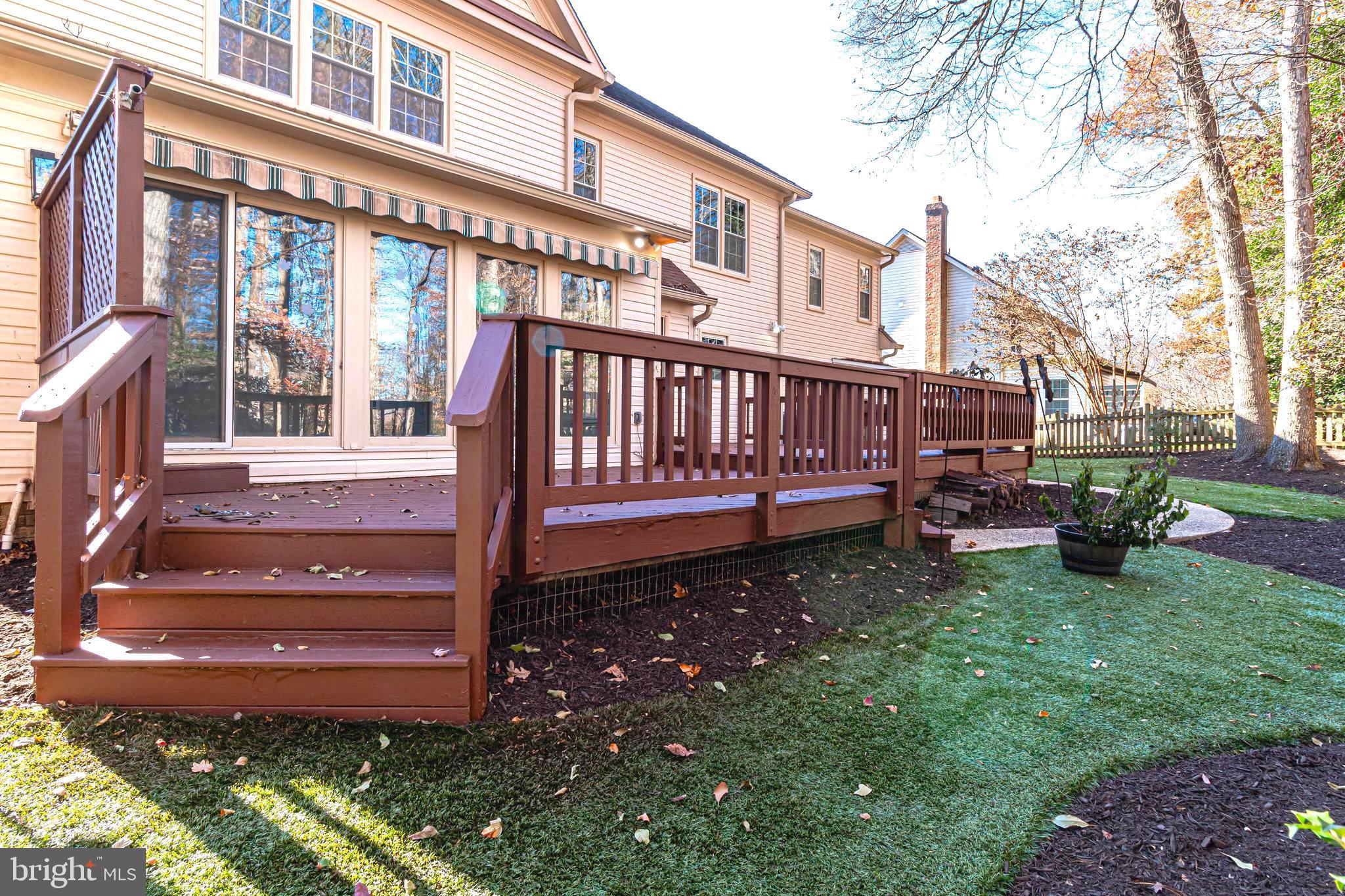 9412 Eagle Trace Fairfax Station, VA 22039 - Photo 76 of 89 Rear Deck