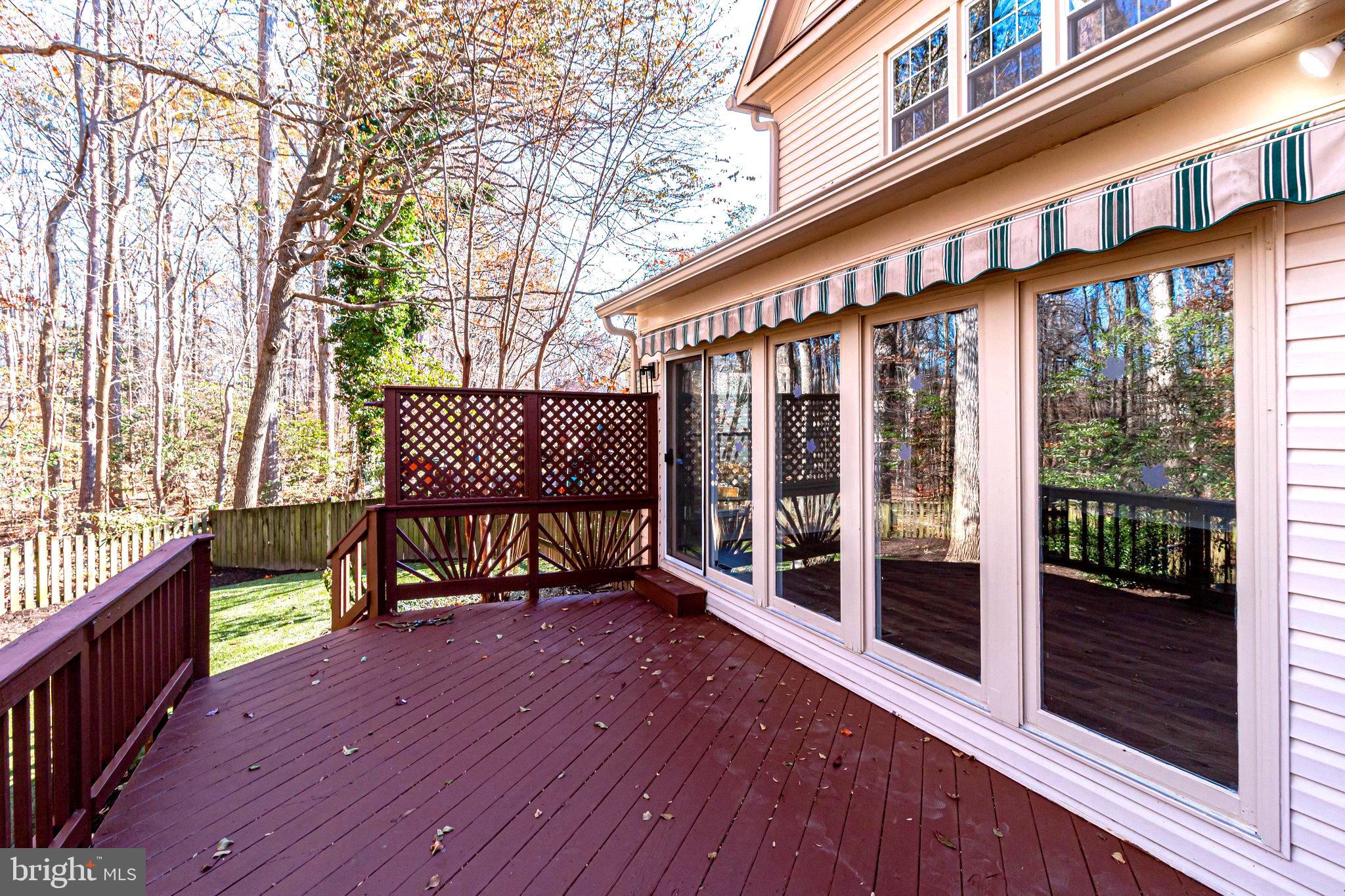 9412 Eagle Trace Fairfax Station, VA 22039 - Photo 79 of 89 Rear Deck