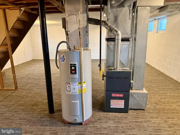 a view of water heater room