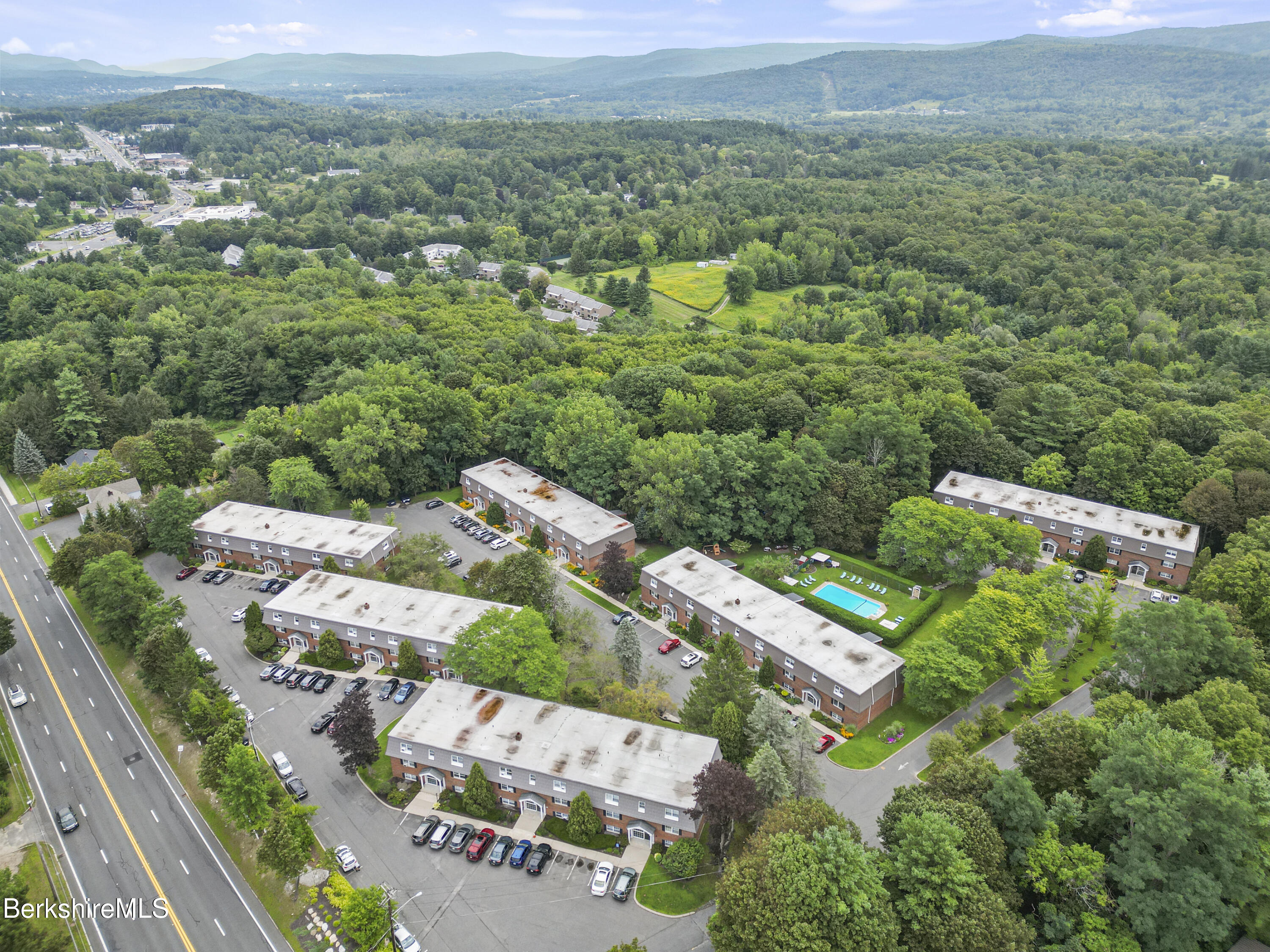 260 Pittsfield Road, Unit A05 Lenox, MA 01240 - Photo 21 of 22 Aerial View