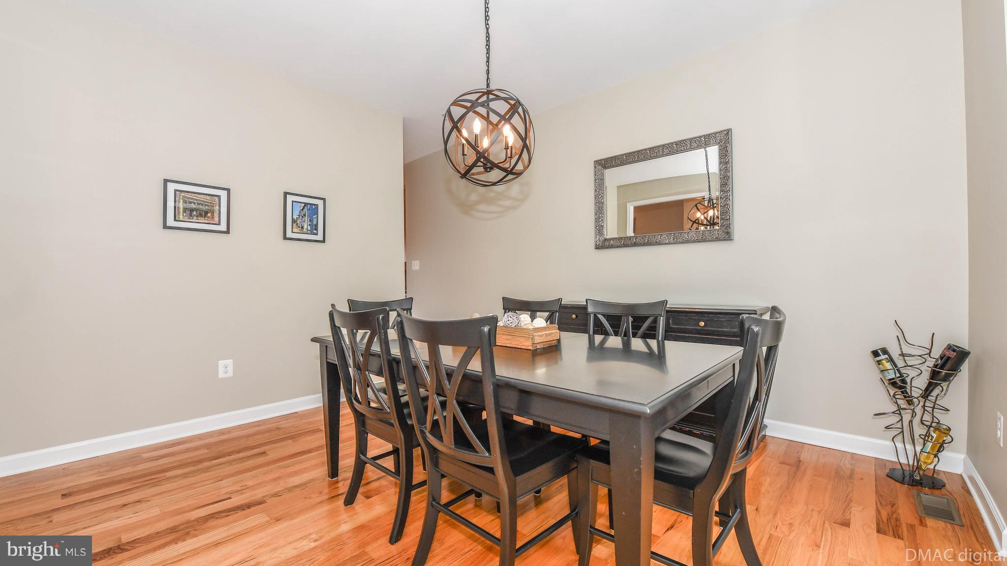 7162 Masters Road New Market, MD 21774 - Photo 12 of 30 Elegant dining room w H/w & feature lighting
