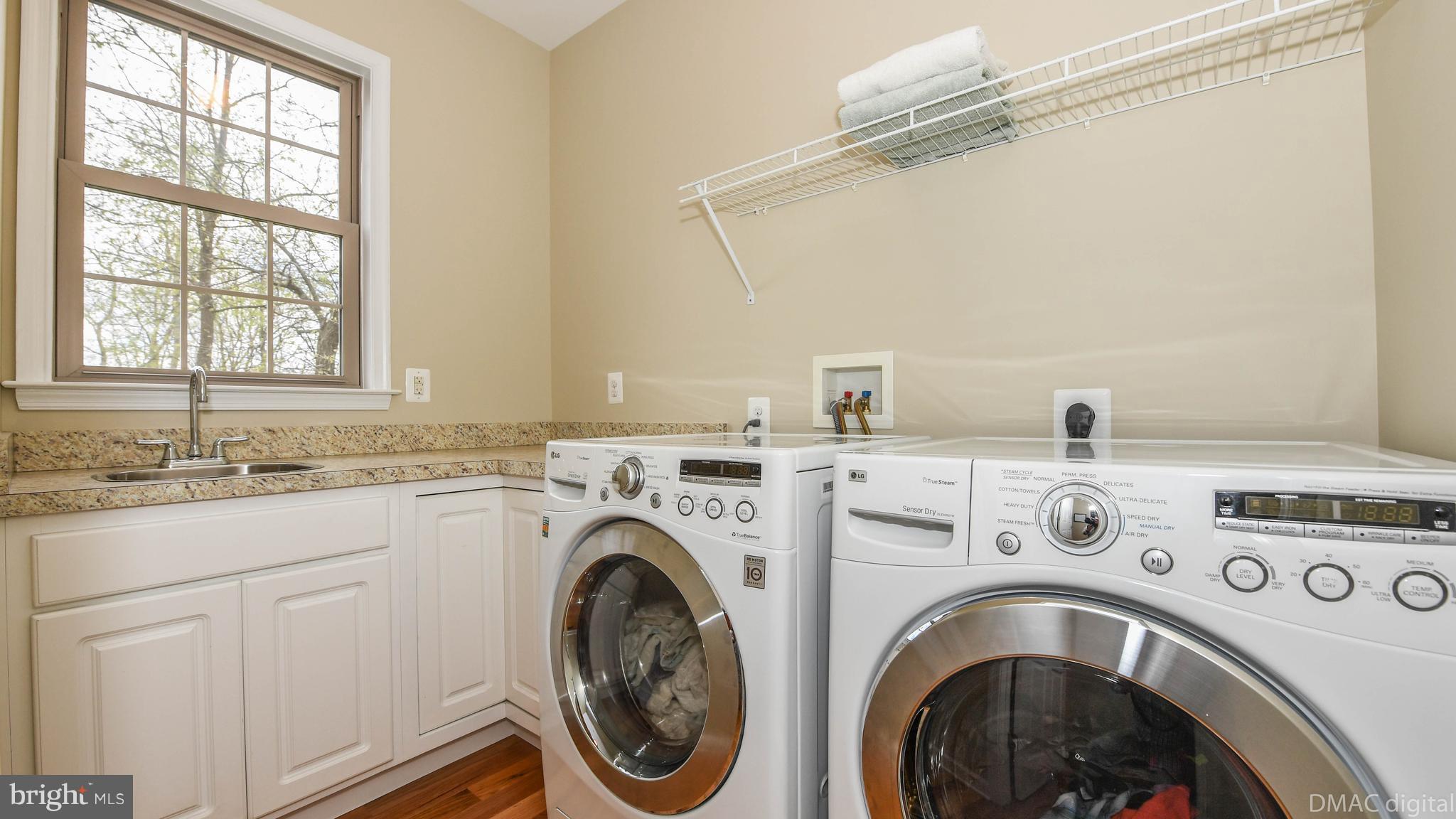 7162 Masters Road New Market, MD 21774 - Photo 14 of 30 Separate Laundry w cabinets and sink