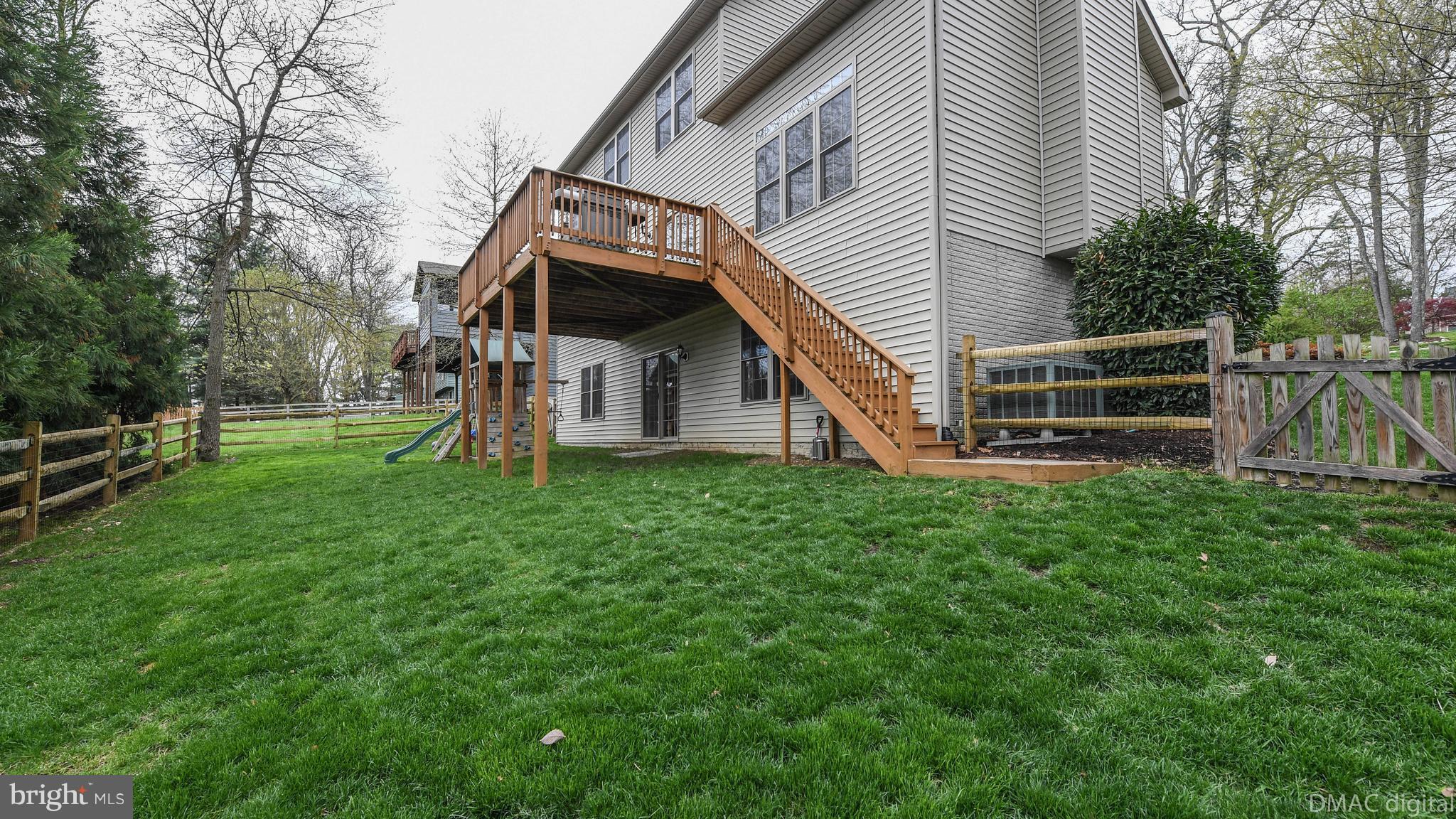 7162 Masters Road New Market, MD 21774 - Photo 6 of 30 Fully fenced back yard. Deck. Play set can remain?