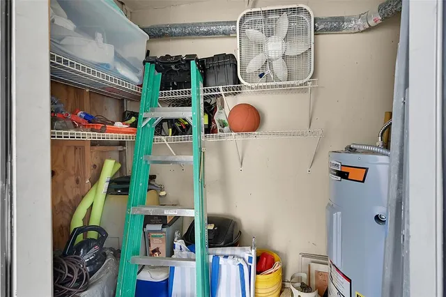 a view of storage room