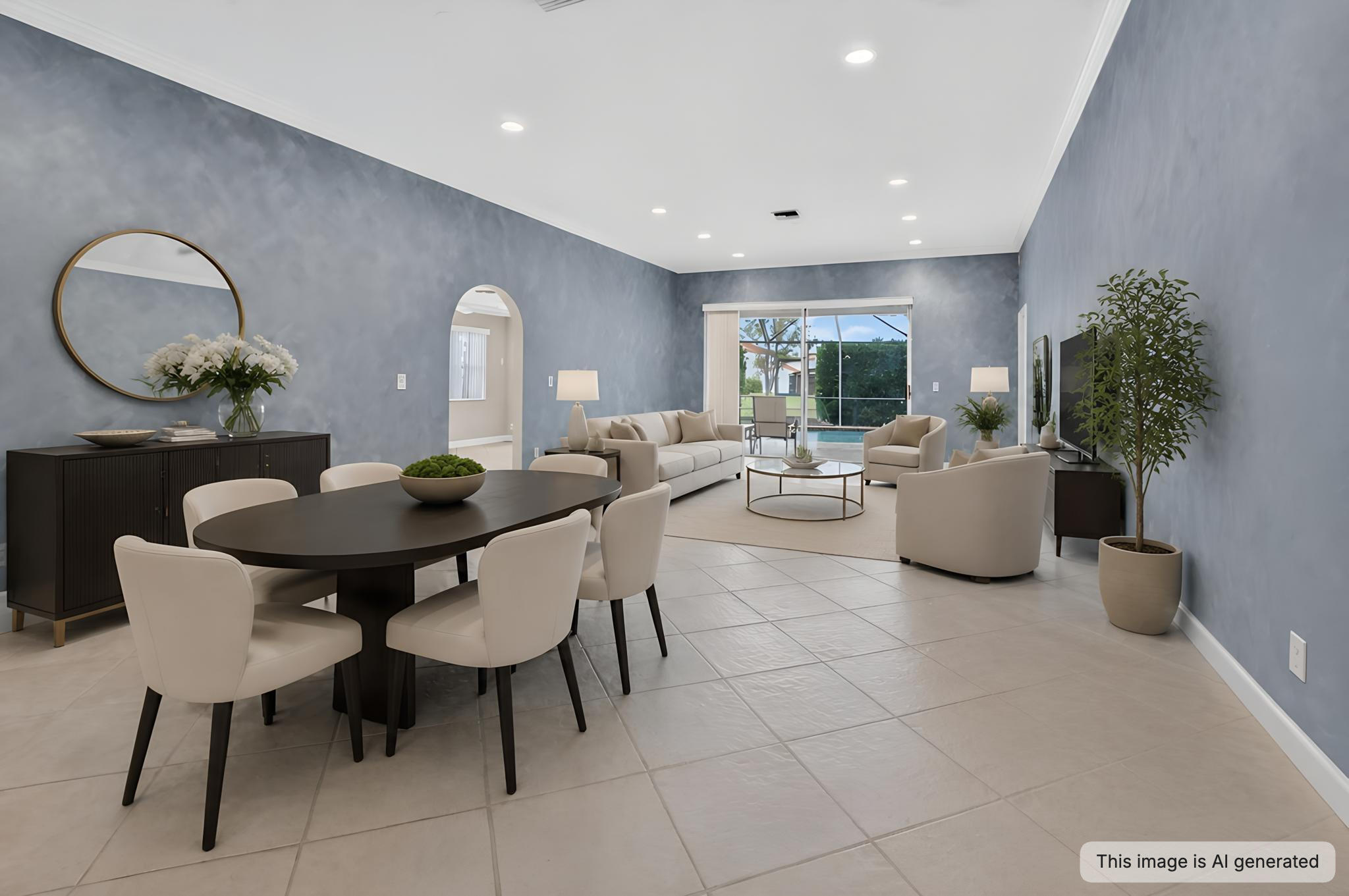 19891 Oslo Court Boca Raton, FL 33434 - Photo 6 of 90 dining & Living Area