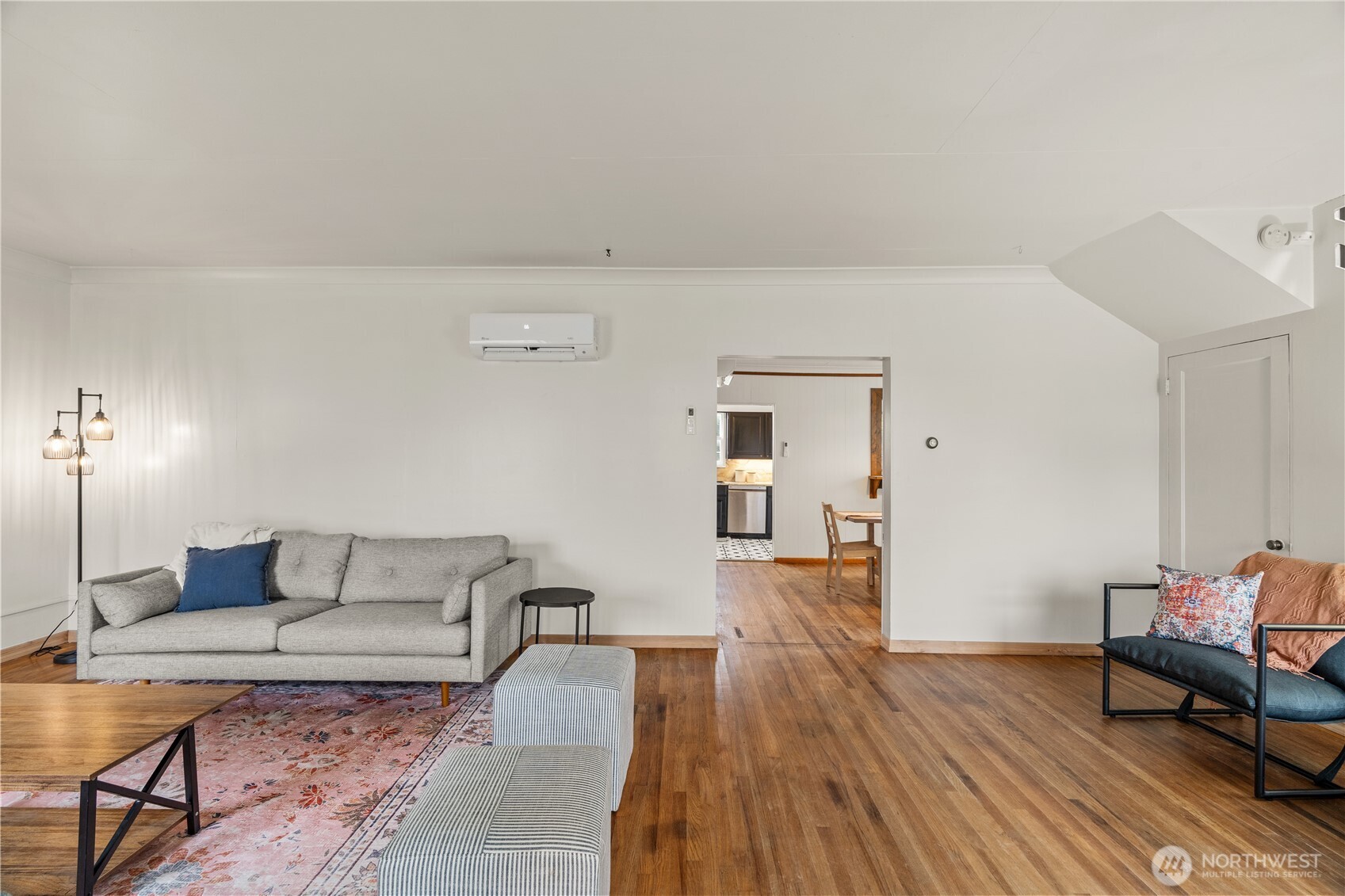 515 5th Street Hoquiam, WA 98550 - Photo 3 of 34 a living room with furniture and a wooden floor