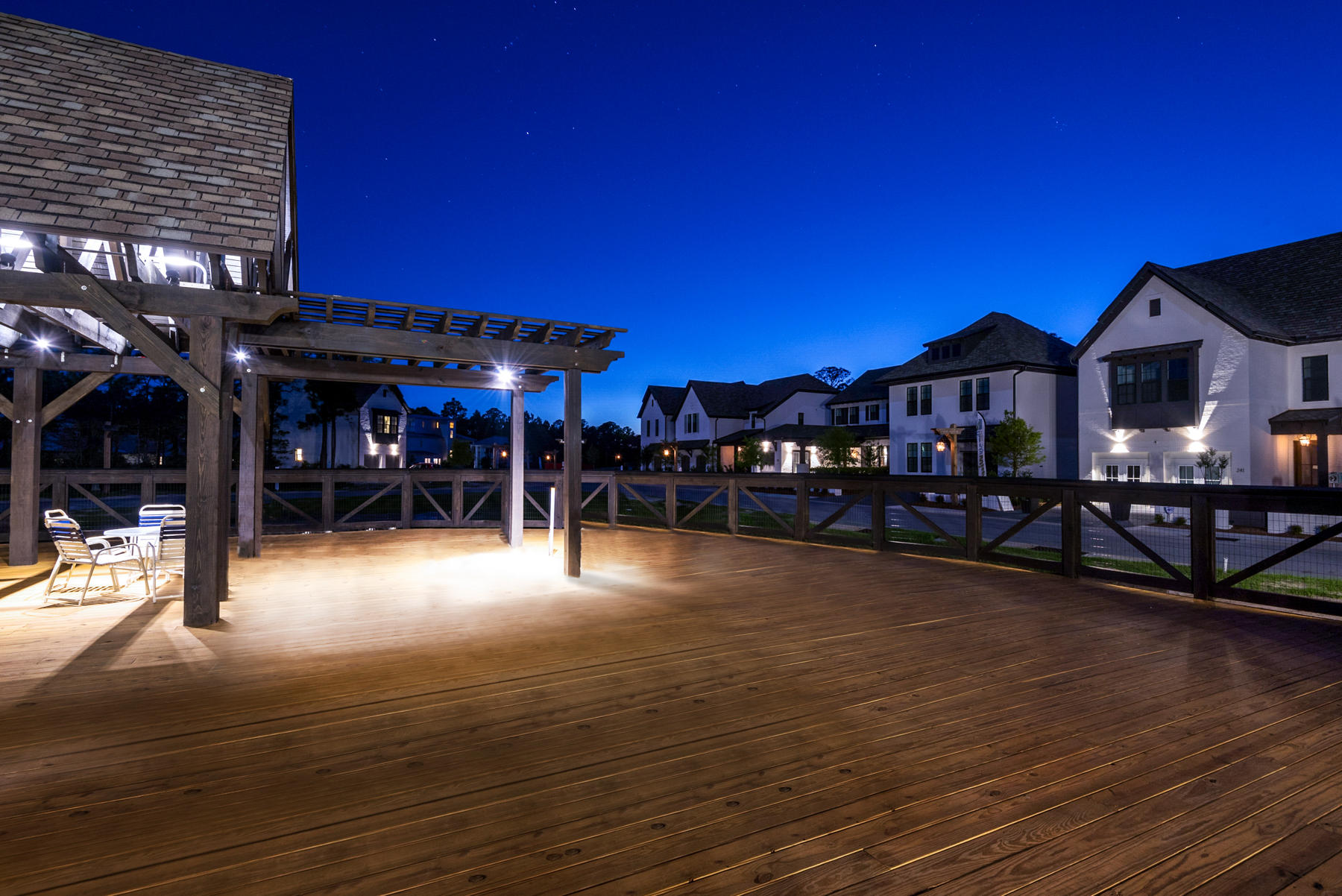 285 Ridgewalk Circle Santa Rosa Beach, FL 32459 - Photo 24 of 33 a view of a swimming pool with seating space