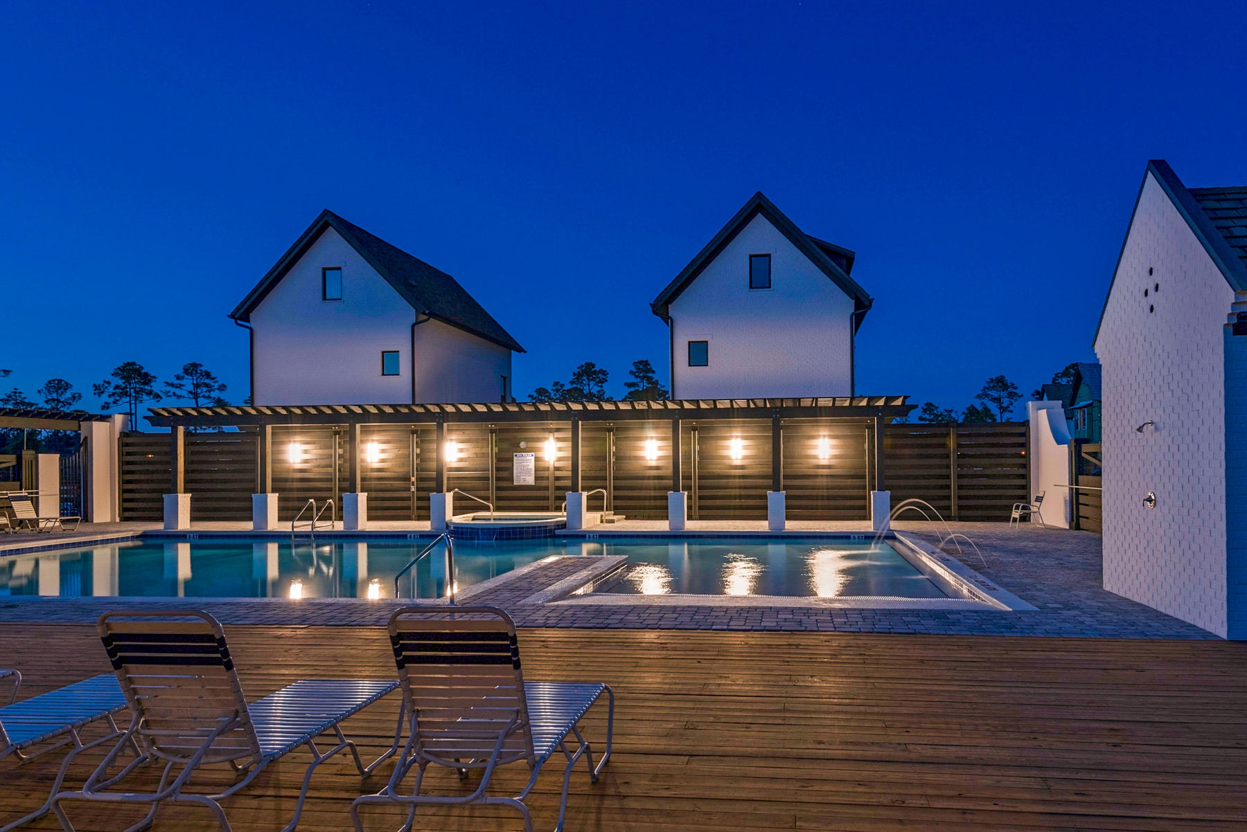 285 Ridgewalk Circle Santa Rosa Beach, FL 32459 - Photo 27 of 33 a view of a pool with a patio
