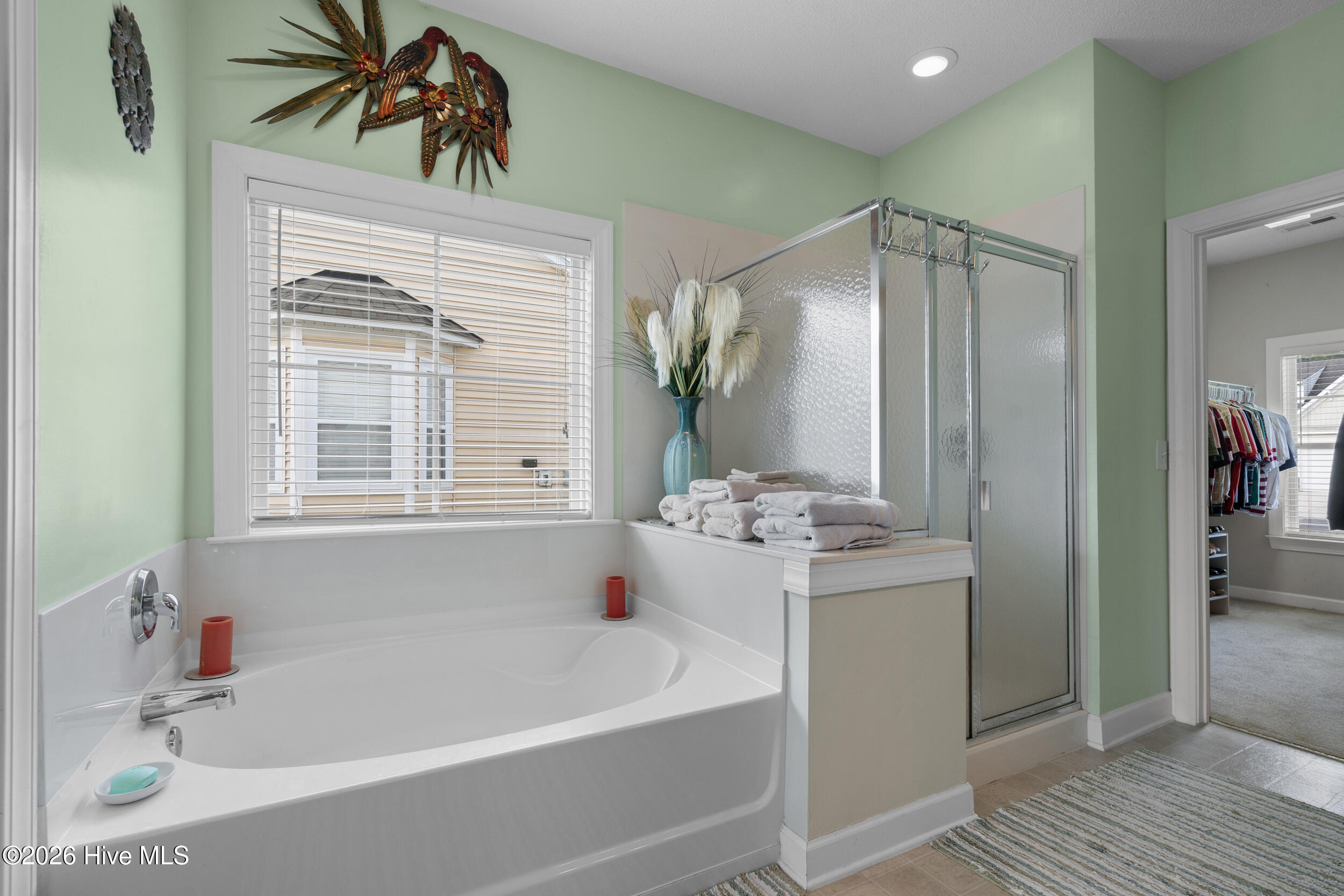 1013 Meadowlands Trail Calabash, NC 28467 - Photo 20 of 41 Shower in the owner's suite, along with a garden tub.