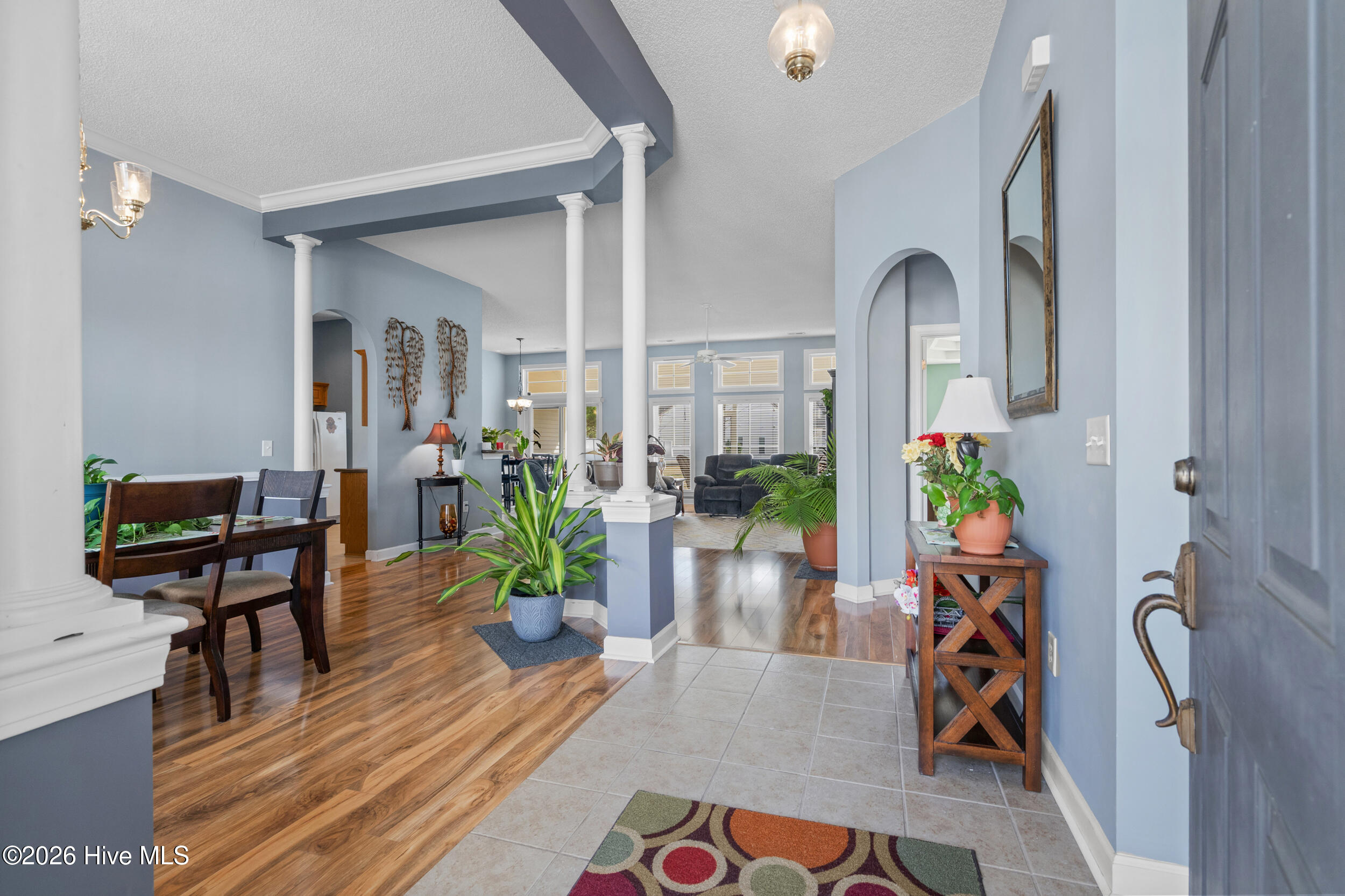 1013 Meadowlands Trail Calabash, NC 28467 - Photo 2 of 41 The entry way opens into a foyer that shows off the openness of this beautiful home.