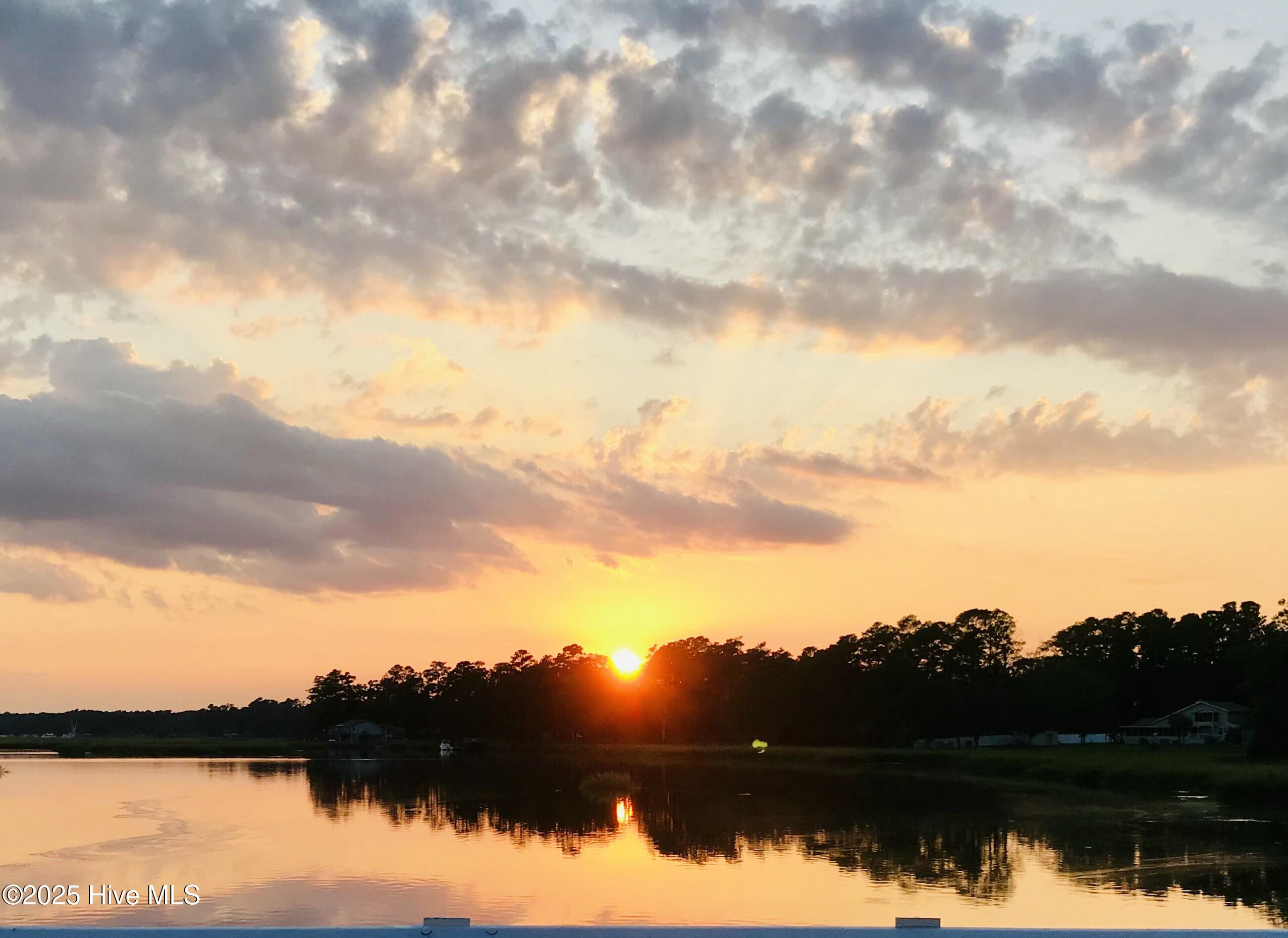 1013 Meadowlands Trail Calabash, NC 28467 - Photo 37 of 41 Sun setting over the Calabash River