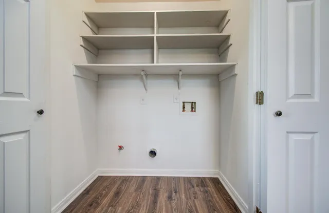 a view of a room with shelf
