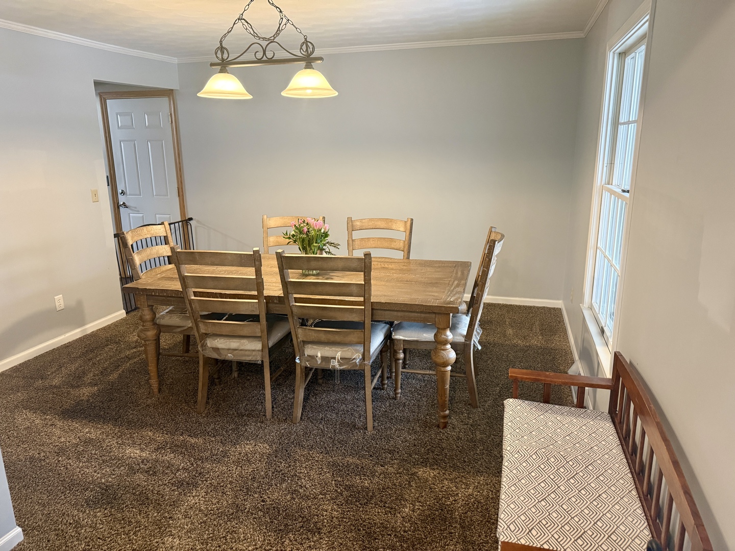 10151 East Hickory Ridge Drive Rochelle, IL 61068 - Photo 5 of 31 a view of a dining room with furniture