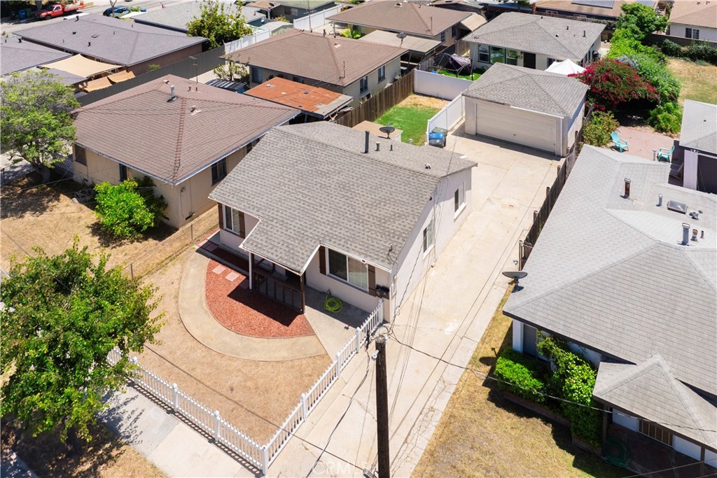 4712 West 152nd Street Lawndale, CA 90260 - Photo 1 of 21 an aerial view of a house with swimming pool and outdoor space