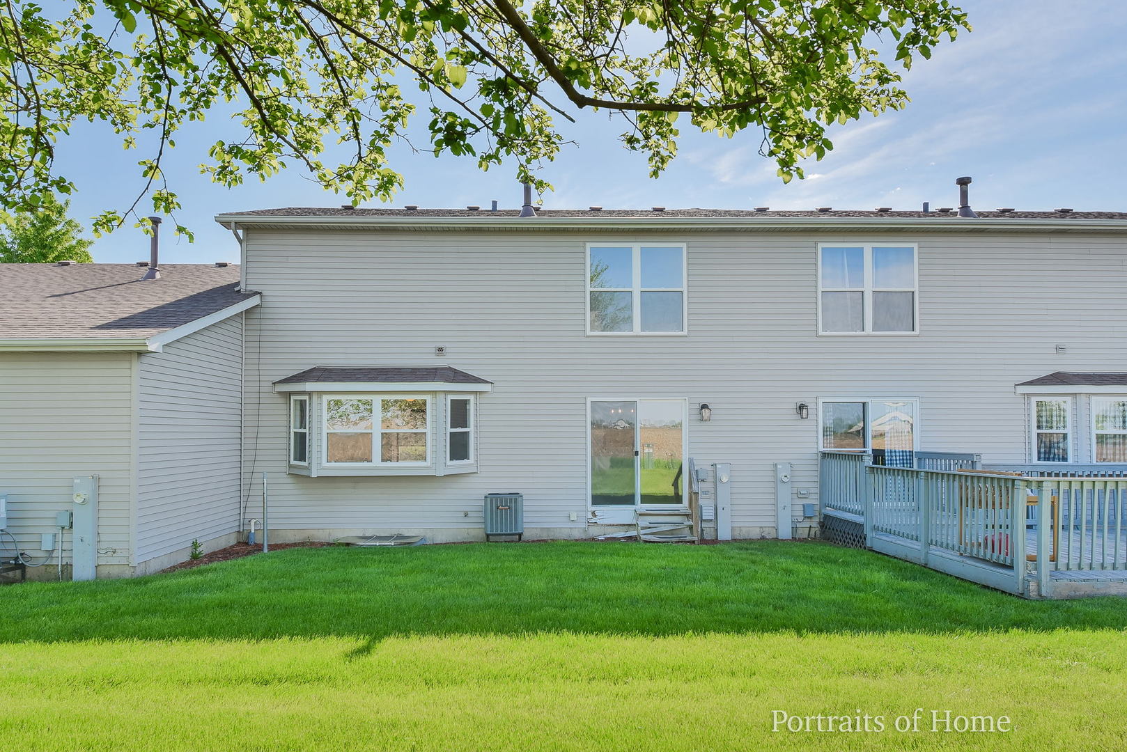 235 Rollin Road, Unit C Somonauk, IL 60552 - Photo 20 of 20 a view of front of a house with a yard