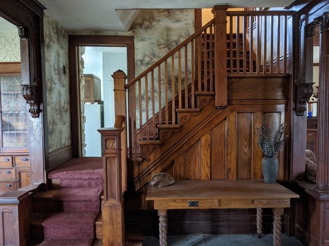231 State Line Road South Beloit, IL 61080 - Photo 7 of 19 a view of entryway and hall with wooden floor