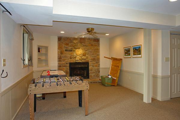 213 Saunders Point Road, Unit 1 Huddleston, VA 24104 - Photo 13 of 14 Lower level family room