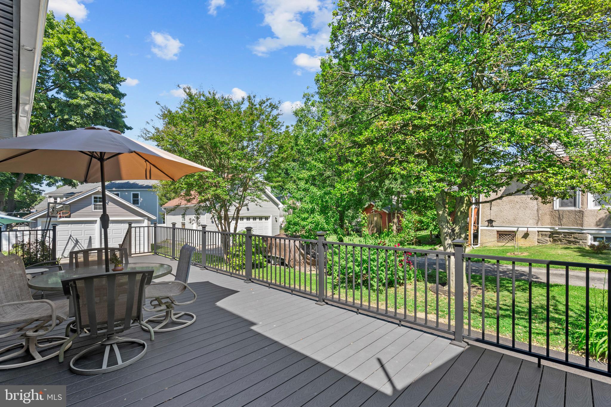 1118 Allston Road Havertown, PA 19083 - Photo 3 of 58 a view of a two chairs and table in the balcony