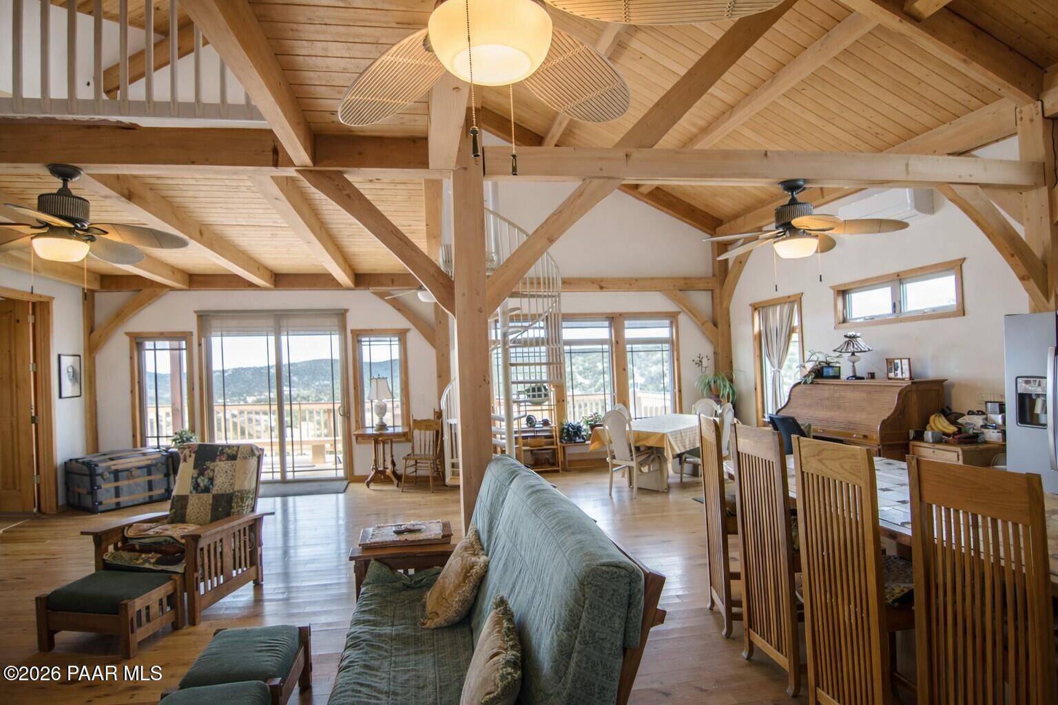 32957 Bucks Road Seligman, AZ 86337 - Photo 5 of 40 Living room with a view