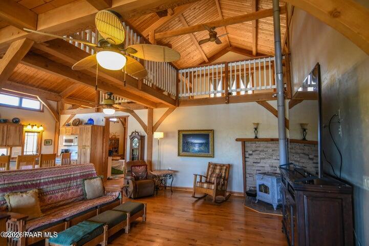 32957 Bucks Road Seligman, AZ 86337 - Photo 7 of 40 living room kitchen