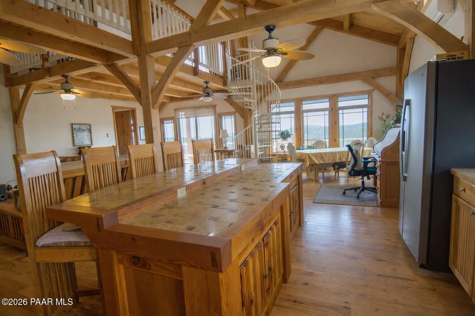 32957 Bucks Road Seligman, AZ 86337 - Photo 9 of 40 kitch to living area