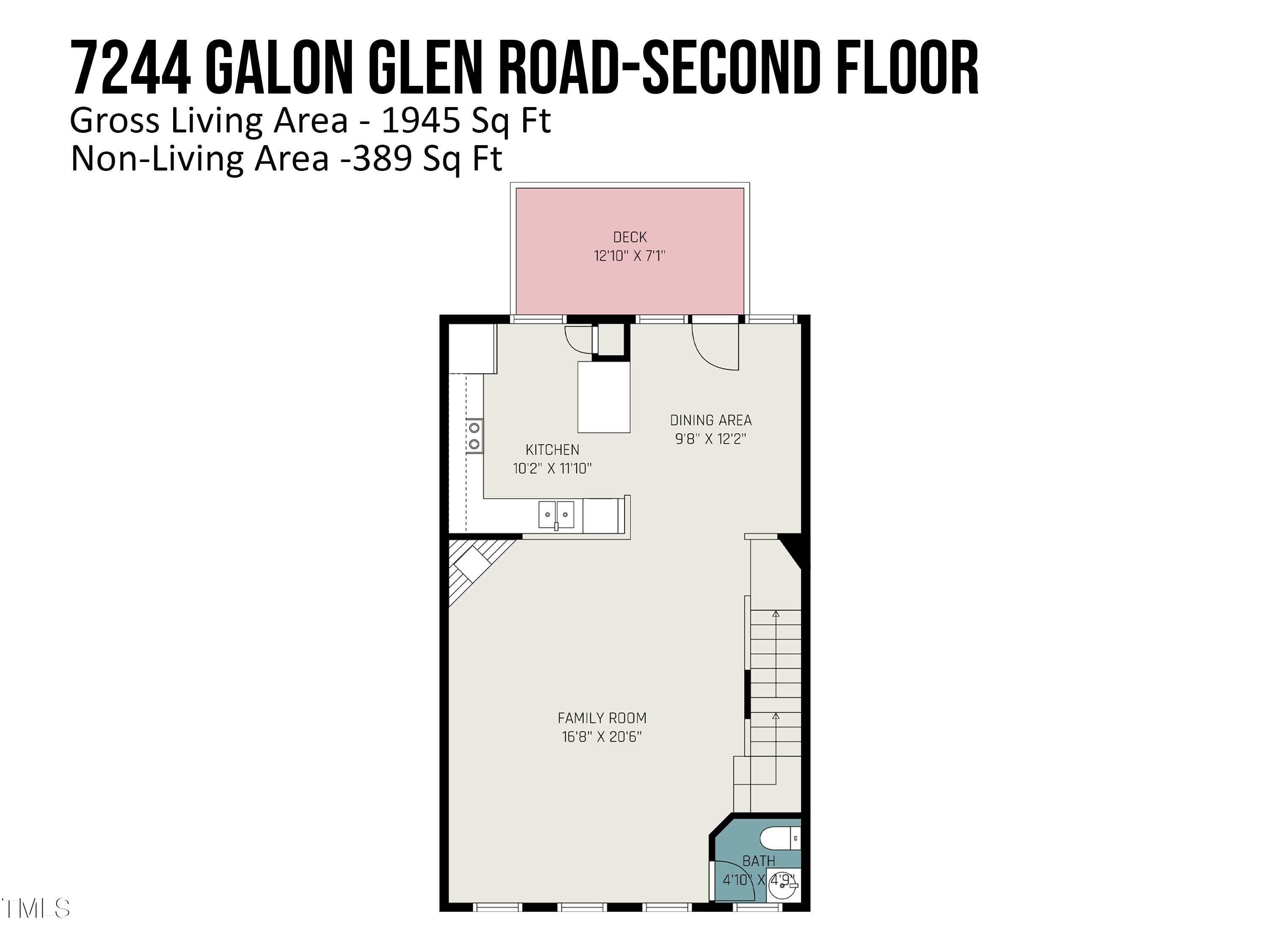7244 Galon Glen Road Raleigh, NC 27613 - Photo 34 of 38 Second Floor
