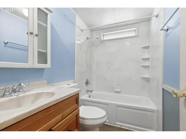 a bathroom with a sink a toilet and a bathtub