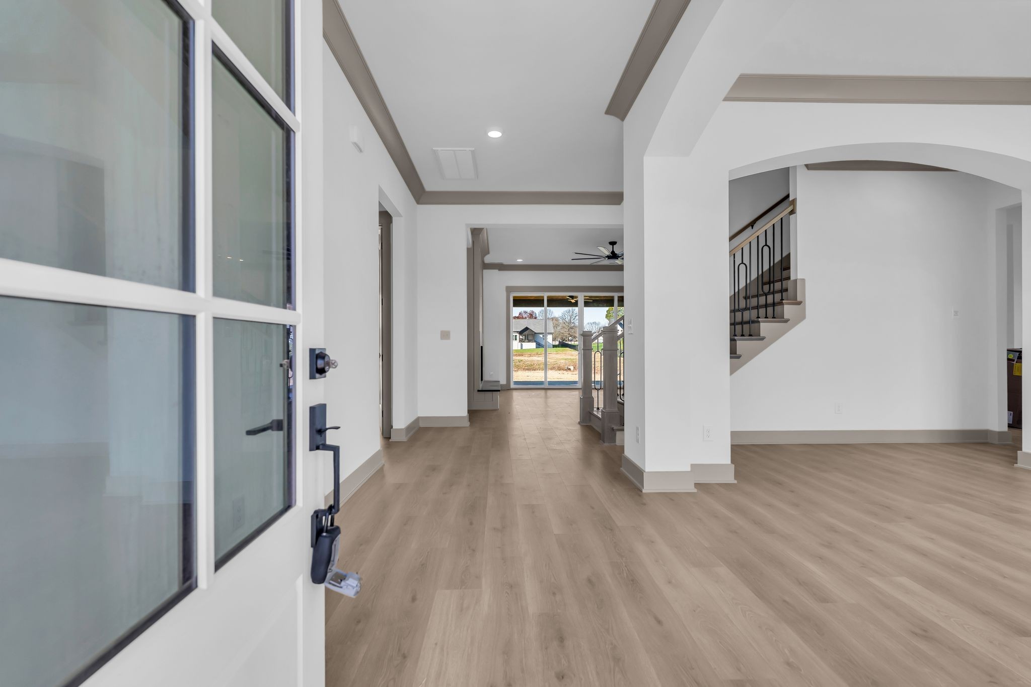 5414 Old Salem Road Rockvale, TN 37153 - Photo 3 of 34 a view of hallway with wooden floor