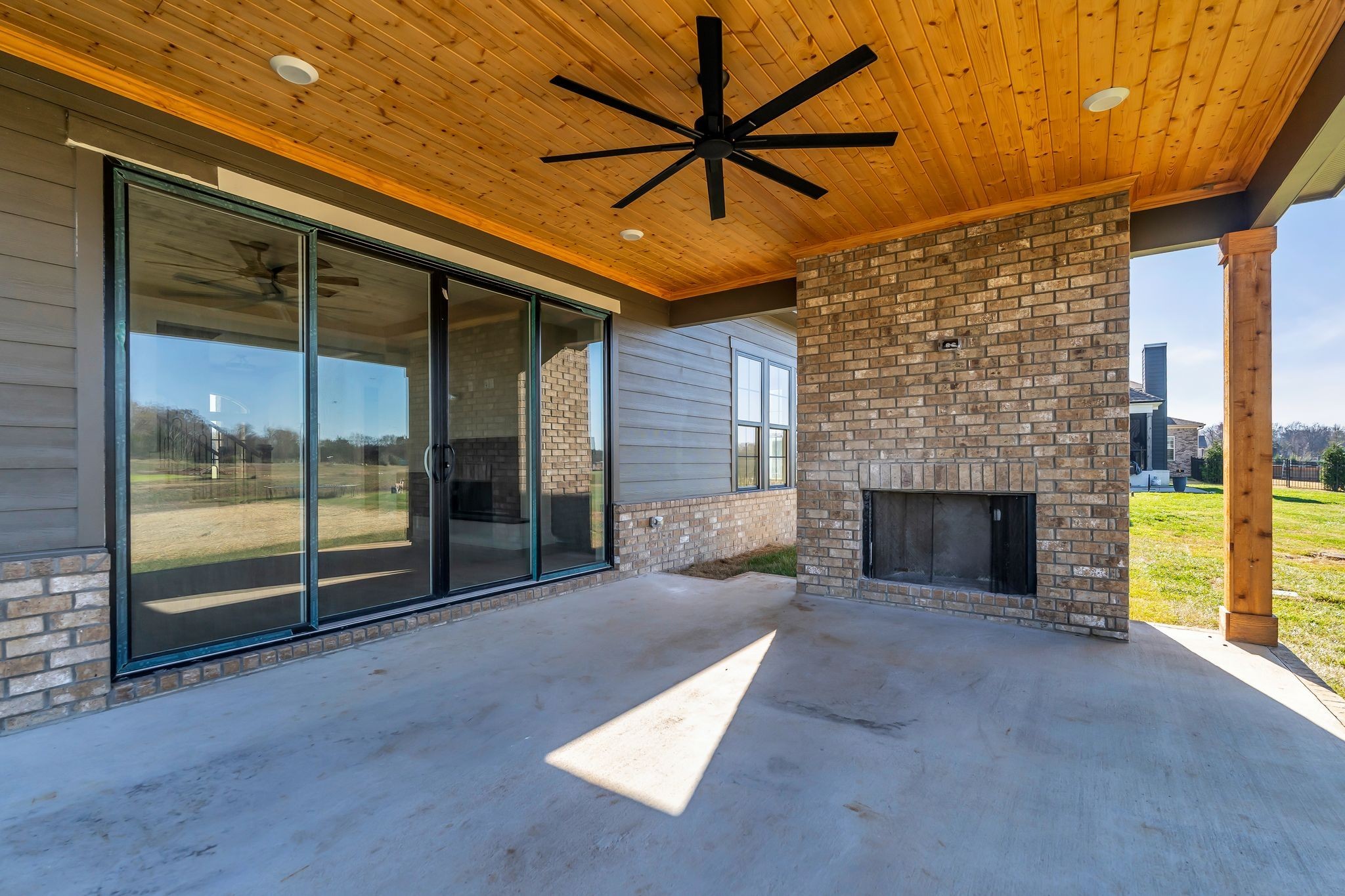 5414 Old Salem Road Rockvale, TN 37153 - Photo 33 of 34 a view of an empty room with a fireplace and a window