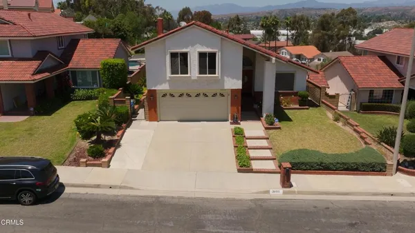 a view of a house with a patio
